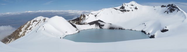 Ruapehu Crater New Zealand