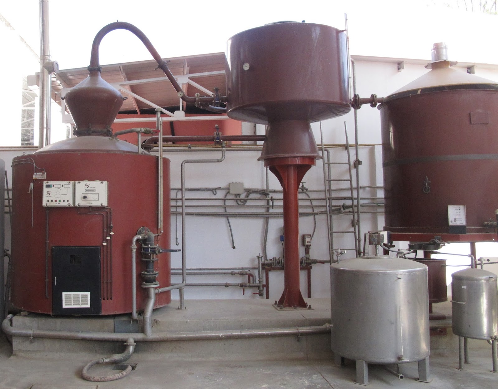 Destilación Pisco